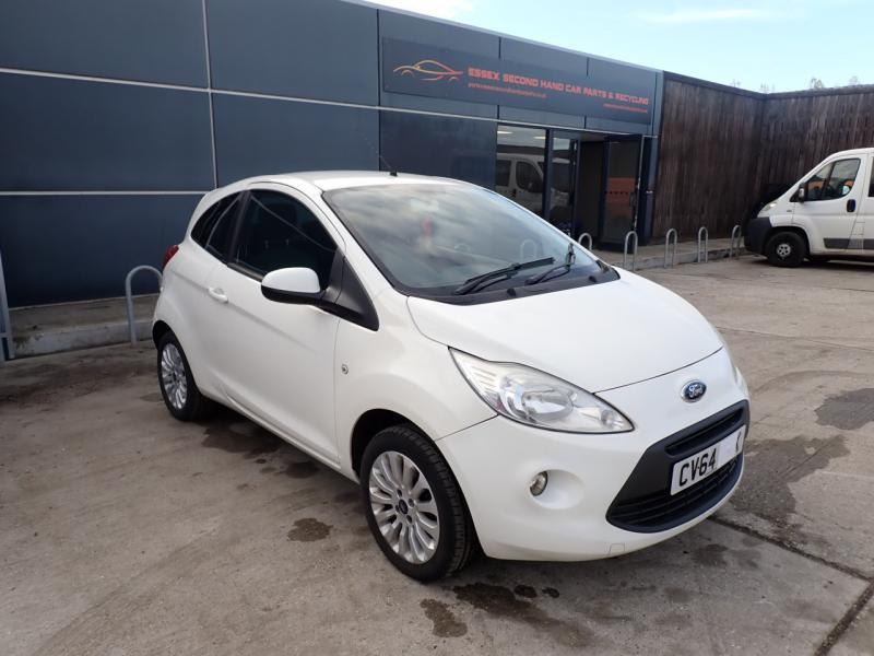 2014 Ford Ka Zetec 1242cc Petrol Manual 5 Speed 5 Hatchback