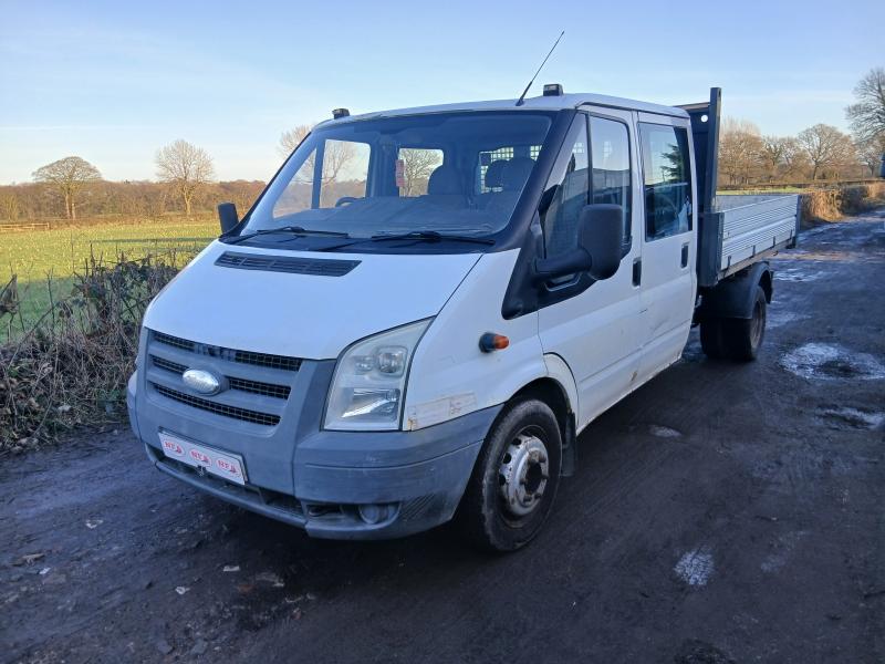 2008 Ford Transit 350 Lwb Dcc 2402cc Turbo Diesel Manual 5 Speed 5 Double Cab