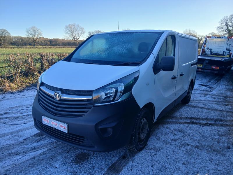 2015 Vauxhall Vivaro 2700 L1h1 Cdti P/v 1598cc Turbo Diesel Manual 6 Speed 6 Panel Van