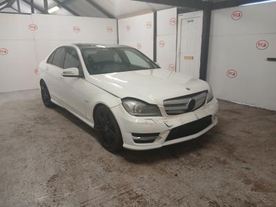 Image of 2012 Mercedes C-class C220 Cdi Blueefficiency Amg Sport Plus 2143cc Turbo Diesel Automatic 7 Speed 7 Saloon