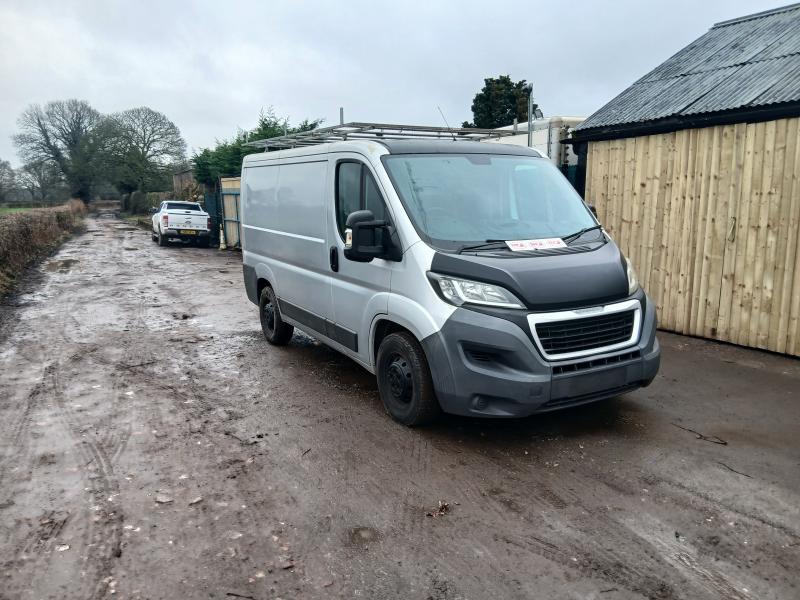 2016 Peugeot Boxer Blue Hdi 333 L1h1 Professional P/v 1997cc Turbo Diesel Manual 6 Speed 6 Panel Van
