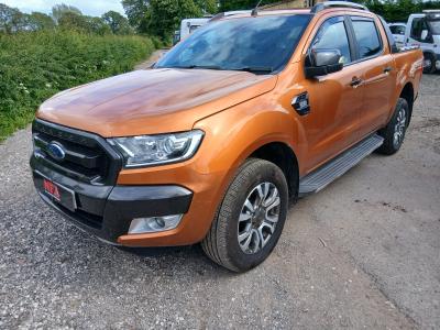 Image of 2016 Ford Ranger Wildtrak 4x4 Dcb Tdci 3196cc Turbo Diesel Automatic 6 Speed 6 Pick Up