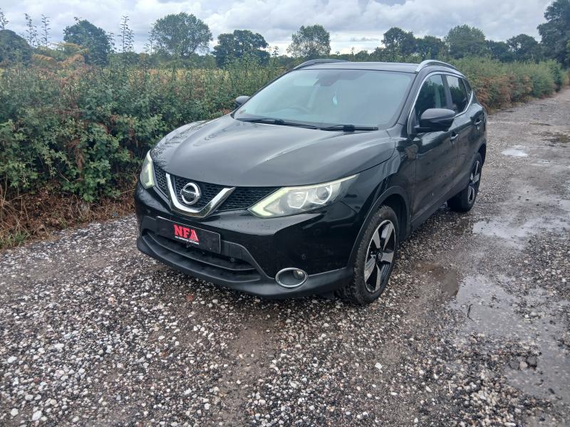 2015 Nissan Qashqai Dci N-tec Plus 1598cc Turbo Diesel Manual 6 Speed 6 Hatchback