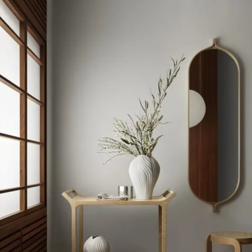 Comma Oblong Mirror – Swedese