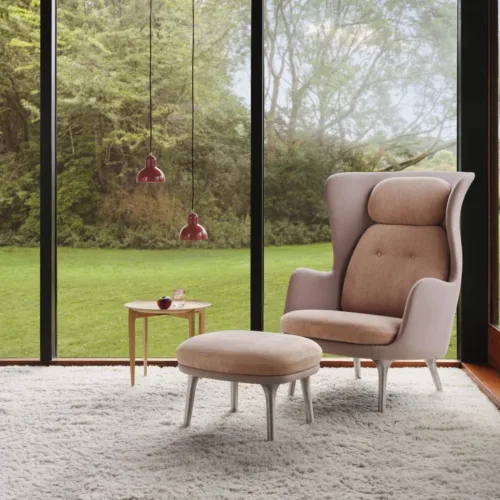 Ro Lounge Chair – Fritz Hansen