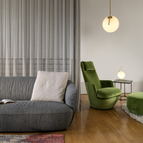 Web Sofa and Curtain ZAC and ZAC