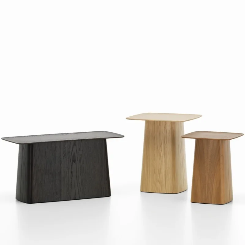 Vitra Wooden Side Tables