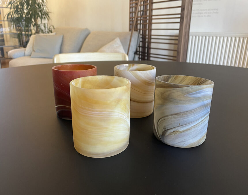 Tangram Ligne Roset Alba candle holders