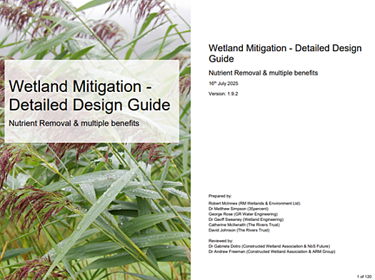 Front cover of a wetland guide PDF