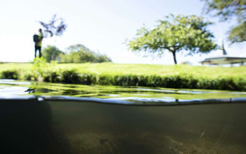 river underwater