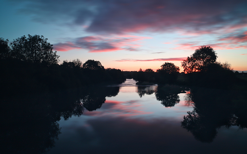 Sunrise river