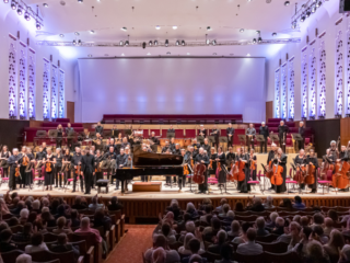 Image of group on stage