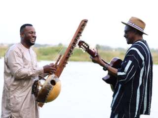 guitarist Habib Koite and kora player and singer Sura Susso