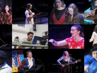 images of the 2022 SotA showcase students and staff performing