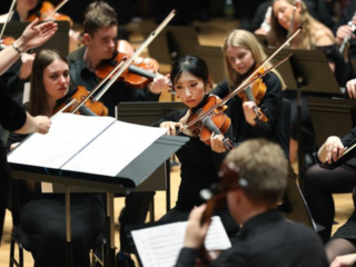 Image of orchestra performing