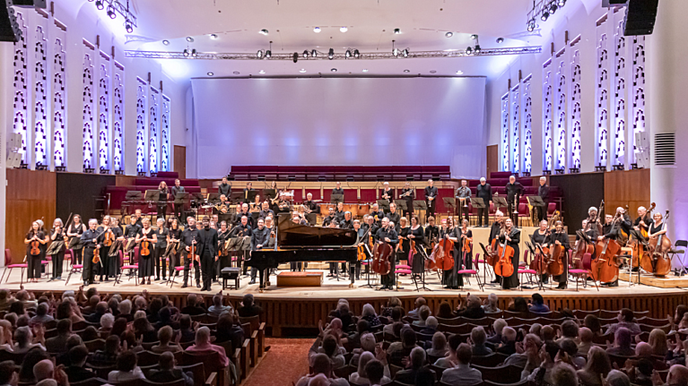 Image of group on stage