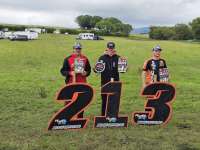 Podium Finishers at R3 UK Hard Enduro Series