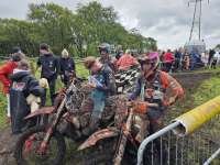In between laps at the R3 UK Hard Enduro Series Gilgarran