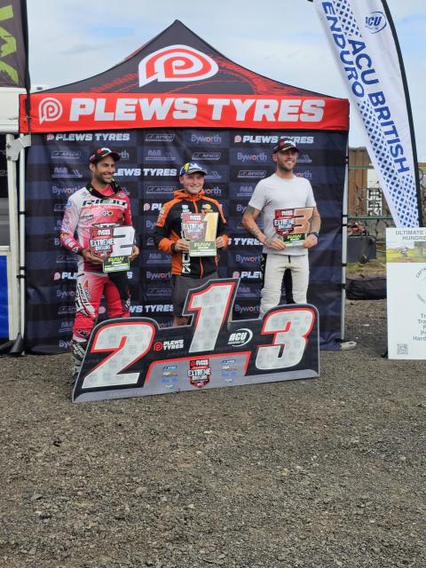 Burts Crayston takes the top step at the British Extreme Enduro Championships
