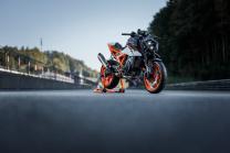 MY26 KTM 990 DUKE R Low Angle Shot