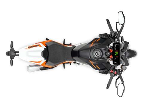 26 KTM 990 Duke R Studio Overhead