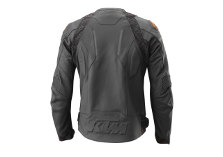 HELICAL LEATHER JACKET BACK