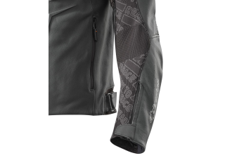 HELICAL LEATHER JACKET SLEEVE