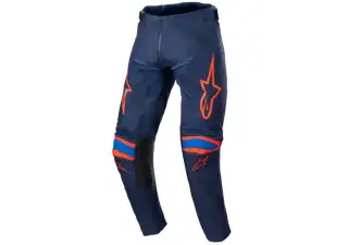 ALPINESTARS KIDS RACER NARIN NIGHT NAVY HOT ORANGE PANTS