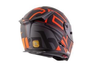 20 11 23 12 08 Airoh GP 500 Helmet Orange Matt Black 02