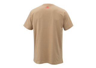 UNITED TEE LIGHT BROWN REAR