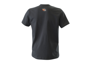 PURE TEE BLACK rear