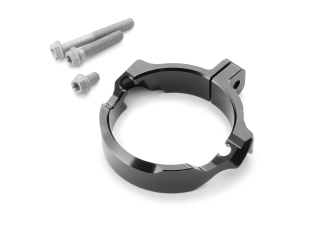 EXHAUST FLANGE GUARD BLACK