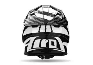 Airoh Twist 3 Thunder Black WH REAR