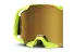 100 Armatic Neon Yellow True Gold Mirror Lens SIDE