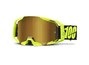 100 Armatic Neon Yellow True Gold Mirror Lens
