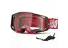 100 Armega Goggles Red Clear Lens