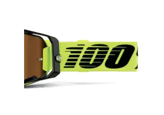 100 Armega Neon Yellow Gold Mirror Len side