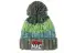 Bobble Fleece Lined Beanie Green