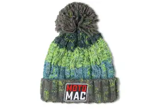 Bobble Fleece Lined Beanie Green