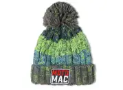 Bobble Fleece Lined Beanie Green