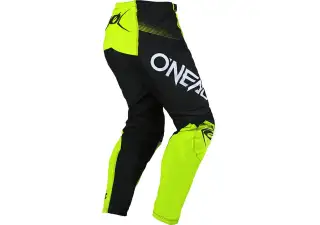 O Neal ELEMENT Pants RACEWEAR black neon yellow BACK