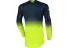 O Neal Mayhem Jersey Hexx blue neon yellow REAR