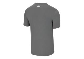 LOGO T SHIRT GREY REAR