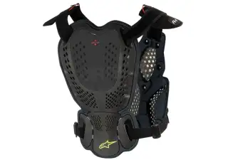 2 alpinestars a1 chest protector black anthracite dirtbikexpress