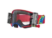 Goggles Supertech Corp Roll Off Red Blue Clear 1
