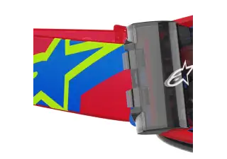 Goggles Supertech Corp Roll Off Red Blue Clear 2