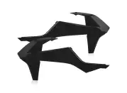 0 acerbis plastics radiator scoops ktm sx f exc f black dirtbikexpress