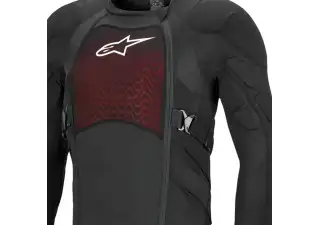 Protection Bonic Plasma LT Jacket Blk Wht 2