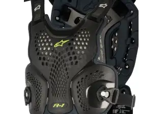 1 alpinestars a1 chest protector black a