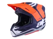 Helmet SM7 Core Org Blue Matt 1